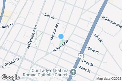 Map image of the property - 810 Adams Ave
