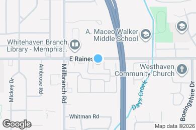 Map image of the property - East Raines Road Apartments