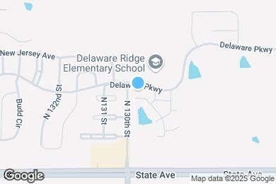 Map image of the property - Heights at Delaware Ridge