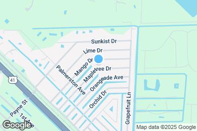 Map image of the property - 15474 Mapletree Dr