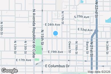 Map image of the property - 1610 E 21st Ave
