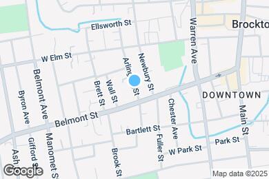 Map image of the property - 55 Arlington St