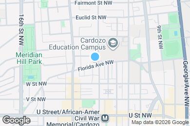 Map image of the property - Room in Shared 3 bed/2.5 bath home in Columbia Heights
