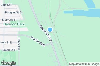 Map image of the property - 1509 Concord St S