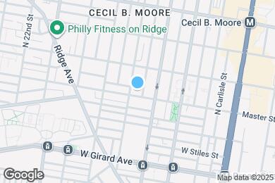 Map image of the property - 1723 Master St