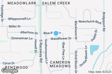Map image of the property - 9140 Wandflower Dr