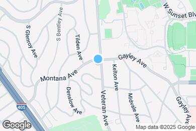 Map image of the property - 407 1/2 Veteran