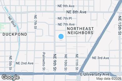 Map image of the property - 920 NE 5th Ave