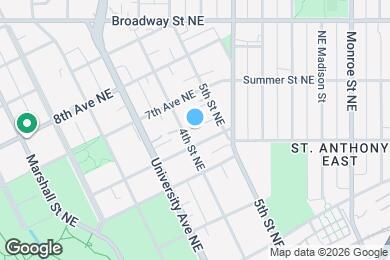 Map image of the property - 607 4th St NE