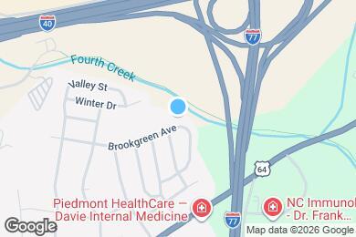 Map image of the property - 1619 Brookgreen Ave