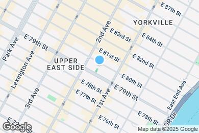 Map image of the property - 318 E 80th St