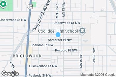 Map image of the property - 715 Somerset Pl NW