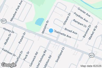 Map image of the property - 13715 Kenner Ave