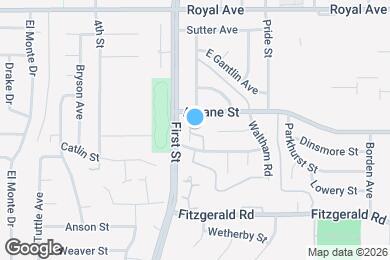 Map image of the property - 1107 Catlin St