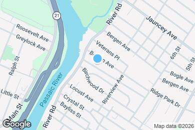 Map image of the property - 190 Baltimore Ave