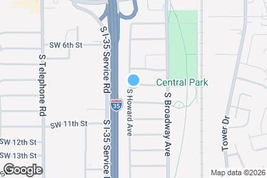 Map image of the property - 1000 S Howard Ave