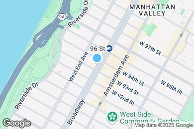 Map image of the property - 294 W 94th St
