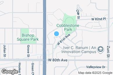 Map image of the property - 2915 W 81st Ave