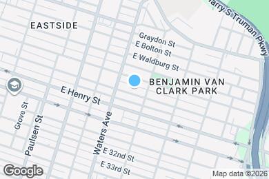 Map image of the property - 1114 E Duffy St
