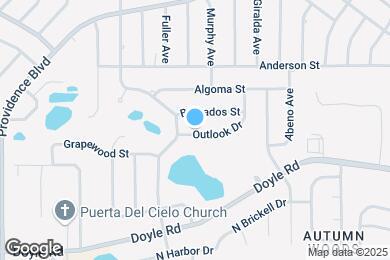 Map image of the property - 1110 Outlook Dr