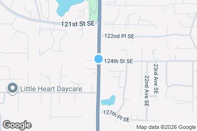 Map image of the property - Spacious Mill Creek Corner unit Condo In-Town