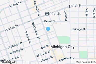 Map image of the property - 1316 Franklin St