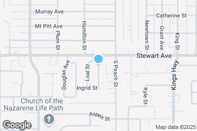 Map image of the property - 1127 Leland St