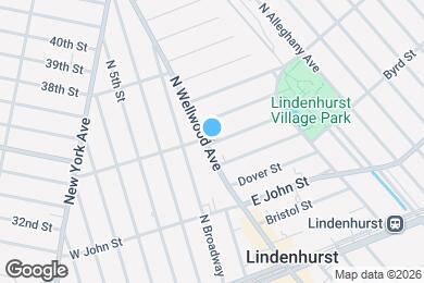 Map image of the property - 304 N Wellwood Ave