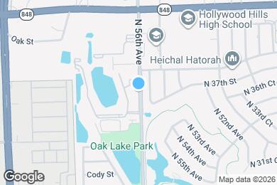 Map image of the property - 3680 N 56th Ave