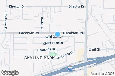 Map image of the property - 4318 Wild Oak Dr