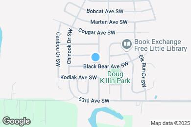 Map image of the property - 4896 Falcon St SW