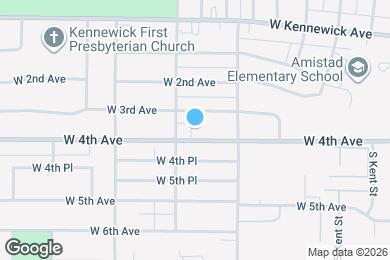 Map image of the property - 1514 W 4th Ave