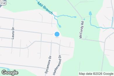 Map image of the property - 103 Hunterwood Ct