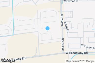 Map image of the property - 8422 W Atlantis Wy