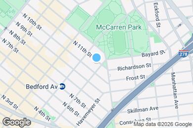 Map image of the property - 214 N 11th St