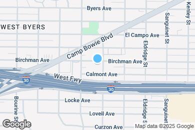 Map image of the property - 5109 Birchman Ave