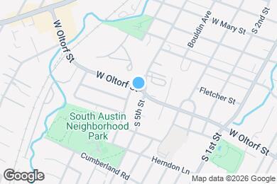 Map image of the property - 1001 W Oltorf St