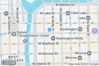 Map image of the property - 215 West Apartments