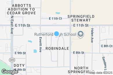 Map image of the property - 921 Nottingham Dr