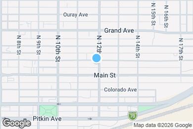 Map image of the property - 1163 Rood Ave