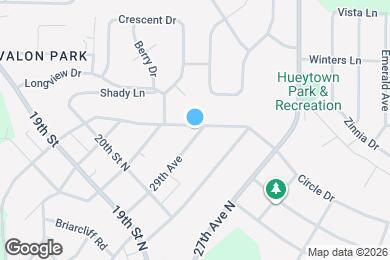 Map image of the property - 2114 29th Ave
