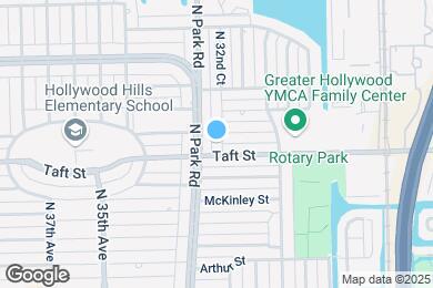 Map image of the property - 1704 N 32nd Ct