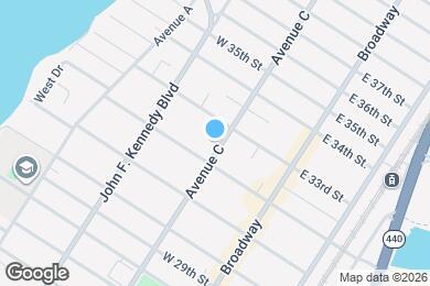 Map image of the property - 735 Avenue C