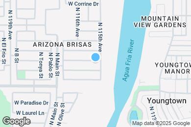 Map image of the property - 11509 W Bloomfield Rd