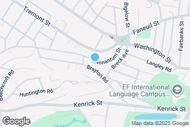 Map image of the property - 68 Nonantum St