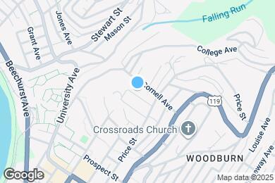 Map image of the property - 219 Waverly St