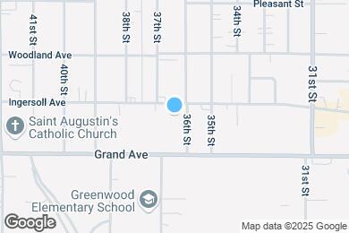 Map image of the property - 3612 Ingersoll Ave