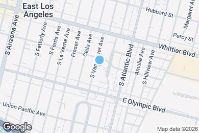 Map image of the property - 1022 S Vancouver Ave