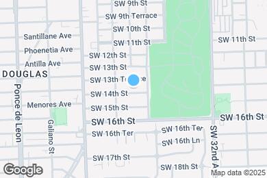 Map image of the property - 3445 SW 14th St