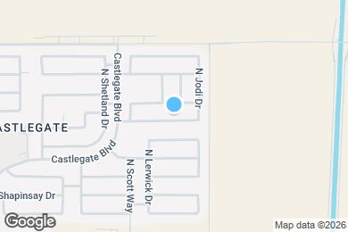 Map image of the property - 4882 E Meadow Mist Ln
